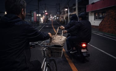 連続ひったくり犯のイメージ画像｜堺市のニュースならサカイタイムズ