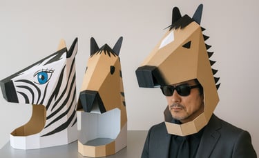 堺市立ビッグバンでの馬のかぶりもの工作体験イメージ画像｜堺市のイベント情報ならサカイタイムズ