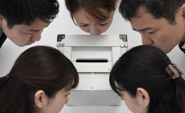 投票箱をのぞき込む人のイメージ画像｜堺市のニュースならサカイタイムズ