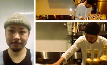 大國翔一さんのポートレートと店内での活動風景|堺市のニュースならサカイタイムズ