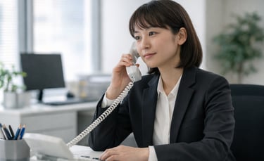 自殺対策月間で電話相談を受けているイメージ画像｜堺市のニュースならサカイタイムズ