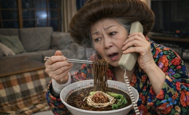 特殊詐欺犯からの電話を受ける高齢者のイメージ画像|堺市のニュースならサカイタイムズ