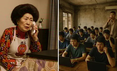 特殊詐欺の電話を受ける側とかける側のイメージ画像|堺市のイベント情報ならサカイタイムズ