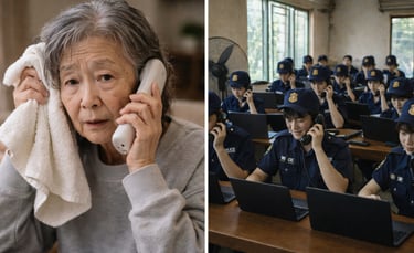 特殊詐欺の電話をうける側とかける側のイメージ画像｜堺市のニュースならサカイタイムズ