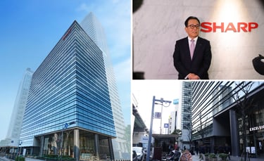 移転先のシャープ本社外観｜堺市のニュースならサカイタイムズ