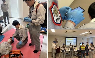 救急ワークステーション「AI活用による傷病者対応支援」の実証実験のイメージ画像 |堺市のニュースならサカイタイムズ