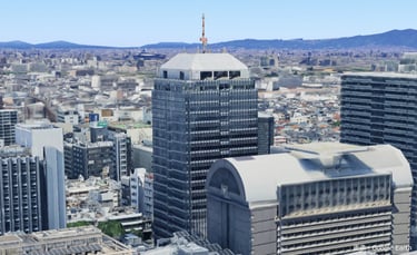 堺市役所を中心としたGoogle Earth画像｜堺市のニュースならサカイタイムズ