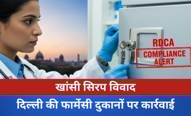 Delhi RDCA issues compliance alert to pharmacies after cough syrup controversy