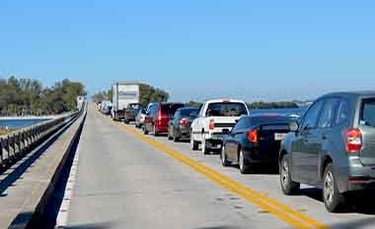Traffic problems on Anna Maria Island