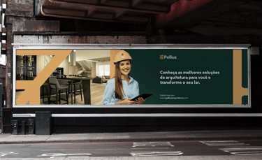 a billboard boarder with a woman in a hat