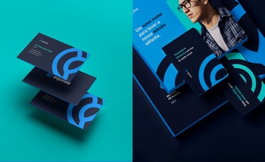 Aquilae B2B Healthtech brand identity design project — Aguila Studio