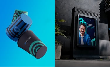Aquilae B2B Healthtech brand identity design project — Aguila Studio