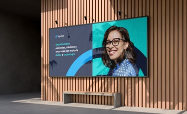 Aquilae B2B Healthtech brand identity design project — Aguila Studio