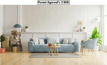 Puneet Agarwal's 3BHK