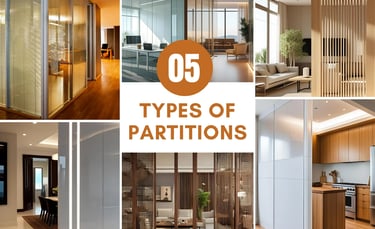 Types of partitions