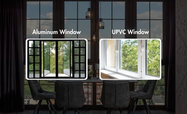 Aluminum vs UPVC Window