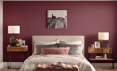 Wine-Color Wall Paint