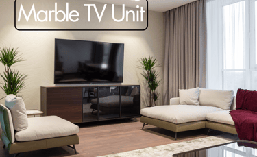 Marble TV Unit