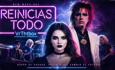 Canción REINICIAS TODO - New wave 80s - VrThtbox