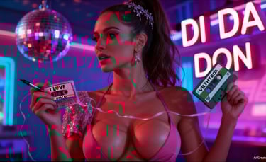 canción DI DA DON, disco, dance