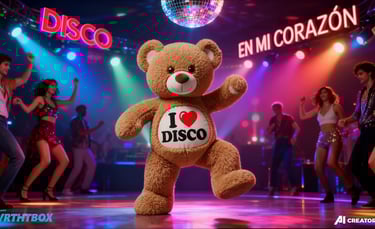 canción DISCO EN MI CORAZÓN, Disco, dance, 80s