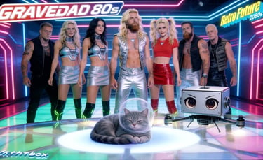 Canción GRAVEDAD 80S dance 80s, retrofuture, disco 80s