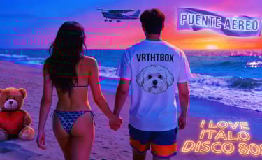 Canción PUENTE AÉREO Vrthtbox   Italo disco 80s