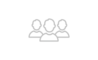 Icon eines Teams, das Zusammenarbeit und gemeinsame Anstrengung in einem Arbeitsumfeld symbolisiert.