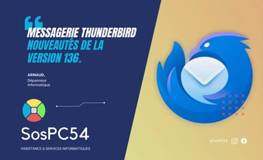 Thunderbird : les nouveauté de la version 136