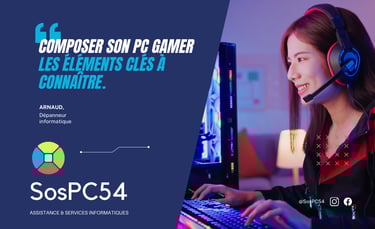 Composer son pc gamer les léméents clés à connaître