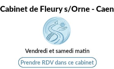 Prendre rendez-vous au cabinet de Fleury-sur-Orne - Caen Sud, ouvert vendredi et samedi matin