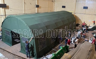 tenda lengkung standar tni