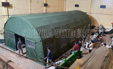tenda lengkung standar tni
