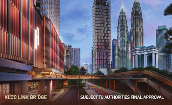 Armani Hallson KLCC Link Bridge