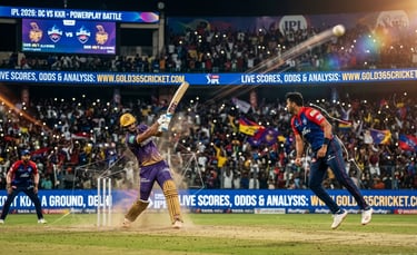 Gold365 DC VS KKR