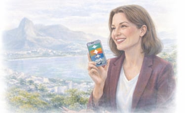 Suporte de comunicação para idosos como apoio não médico no Rio