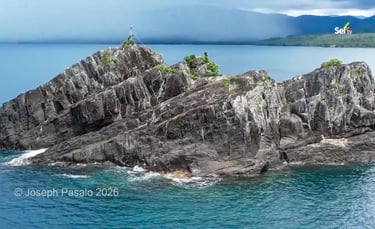 Panoramic view of Snake Island