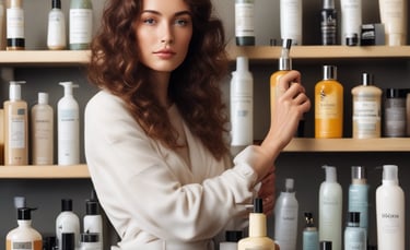 Sleek electronics and accessories displayed on a modern wooden table