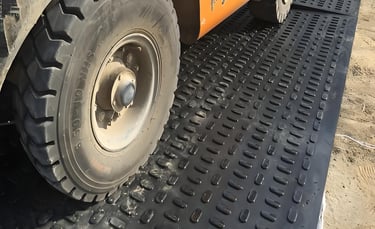 ground protection mats for heavy equipment