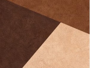 Brown, tan, and cream triangle blocks