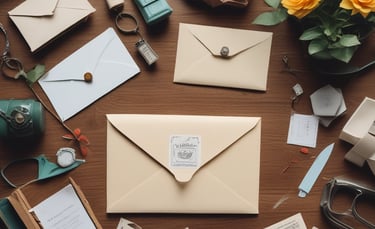 Delicate hand-drawn greeting cards featuring playful cats and floral patterns