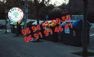 Poubelle Maroc	contactez le 06.94.51.50.50