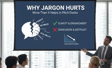 Why Jargon Hurts More Than It Helps in Pitch Deck