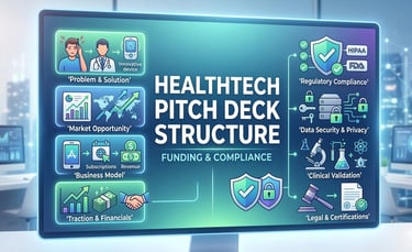 HealthTech Pitch Deck Structure: Funding & Compliance