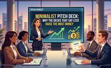 Minimalist Pitch Deck: Why the Decks That Say Less Raise the Most Money