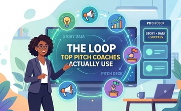 Story Data Story Pitch Deck: The Loop Top Pitch Coaches Actually Use