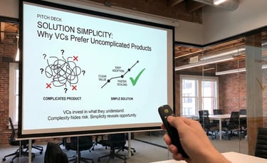 Pitch Deck Solution Simplicity: Why VCs Prefer Uncomplicated Products