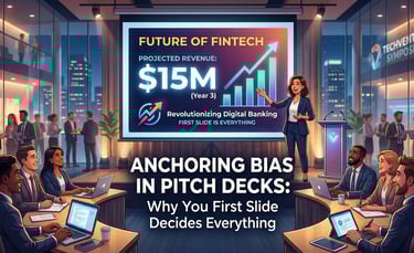 Anchoring Bias in Pitch Decks: Why Your First Slide Decides Everything