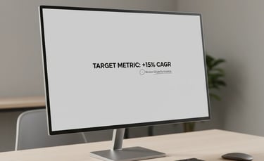 Minimal use of tools to signal clarity and confidence to investors.