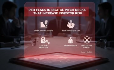 Red Flags in Pitch Decks That Increase Investor Risk